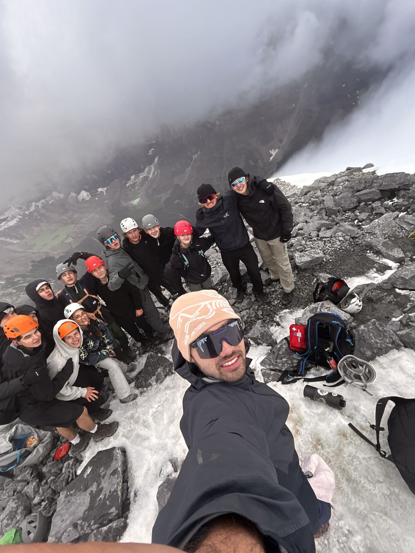 Ascension de glacier